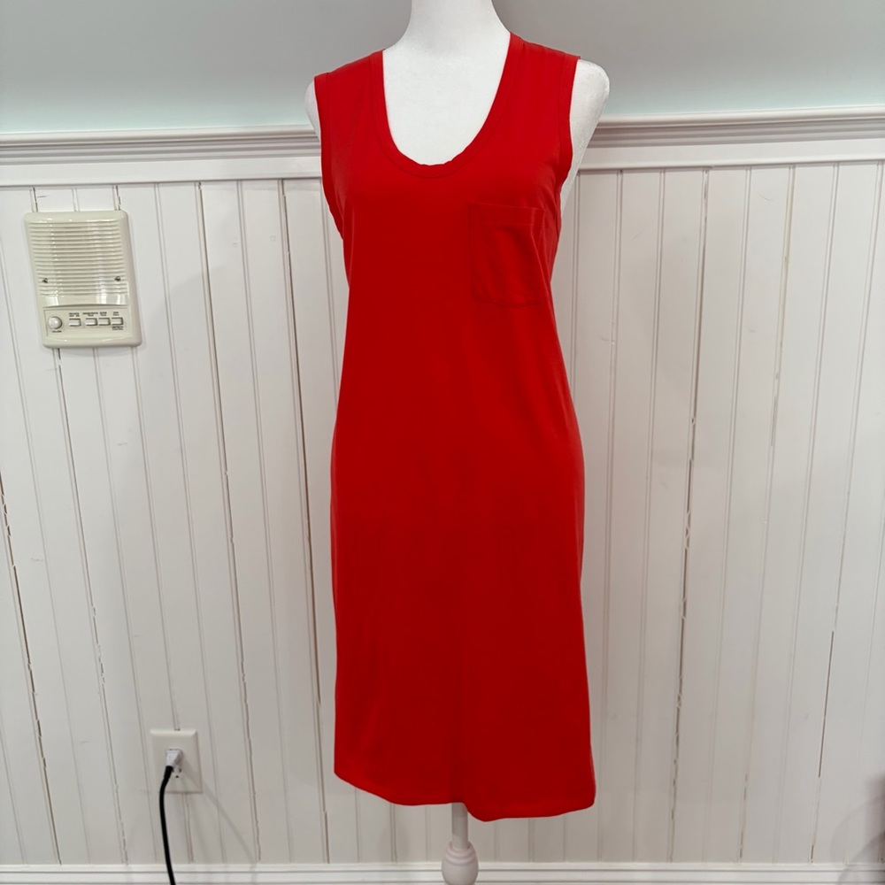 J. Crew Red Summer Dress